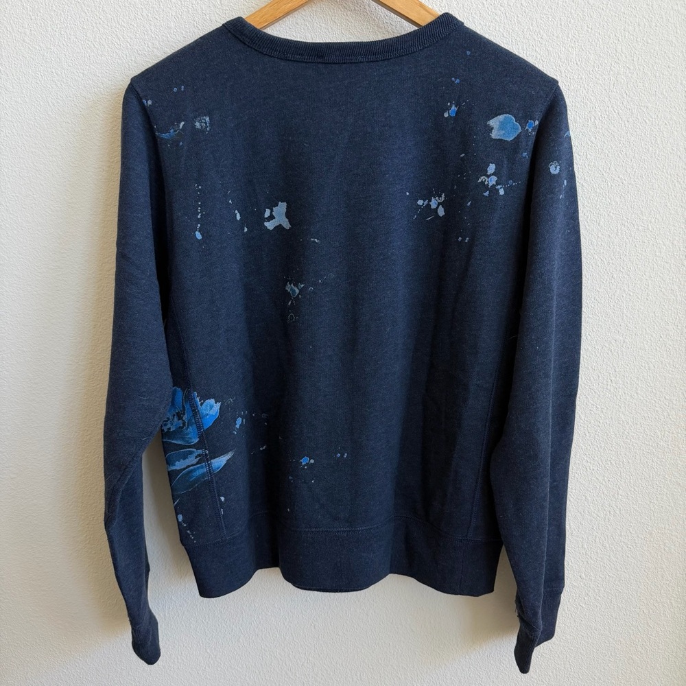 Polo Ralph Lauren Women's Navy Blue Floral Sweater - Picture 5 of 5